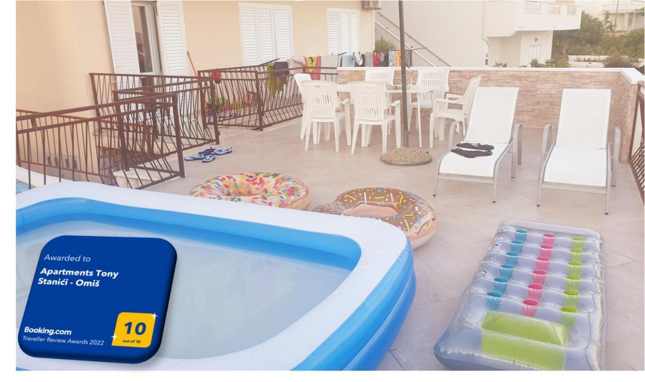 Apartments Tony Stanici - Omiš Εξωτερικό φωτογραφία